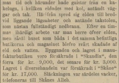 HELSINGBORGSTIDNINGEN SKÅNES ALLEHANDA – 5 januari 1888 (forts.)