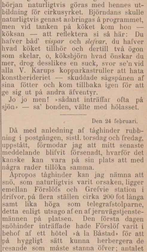 HÖGANÄS TIDNING – 25 februari 1888 (forts.)