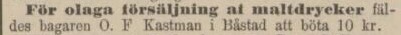 HELSINGBORGSTIDNINGEN SKÅNES ALLEHANDA – 5 juli 1888
