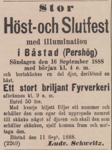 HALLANDSPOSTEN – 14 september 1888