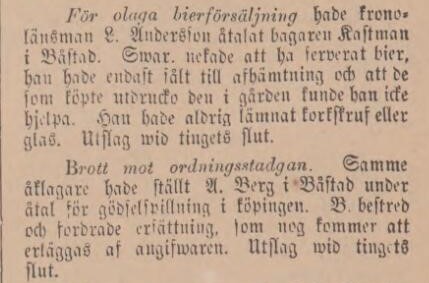 NORRA SKÅNE – 29 november 1888