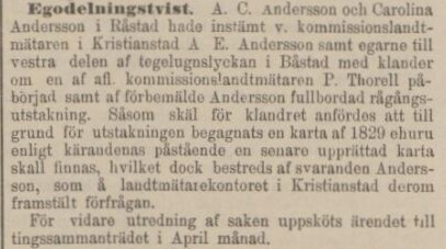 HELSINGBORGSTIDNINGEN SKÅNES ALLEHANDA – 17 januari 1889
