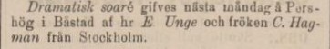 ÖRESUNDSPOSTEN – 17 augusti 1889