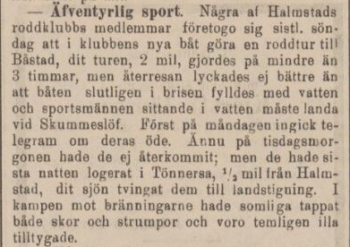 ÖRESUNDSPOSTEN – 4 september 1889