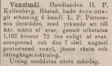 LAHOLMS NYA TIDNING – 10 september 1889