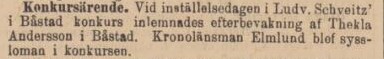 ÖRESUNDSPOSTEN – 27 november 1889