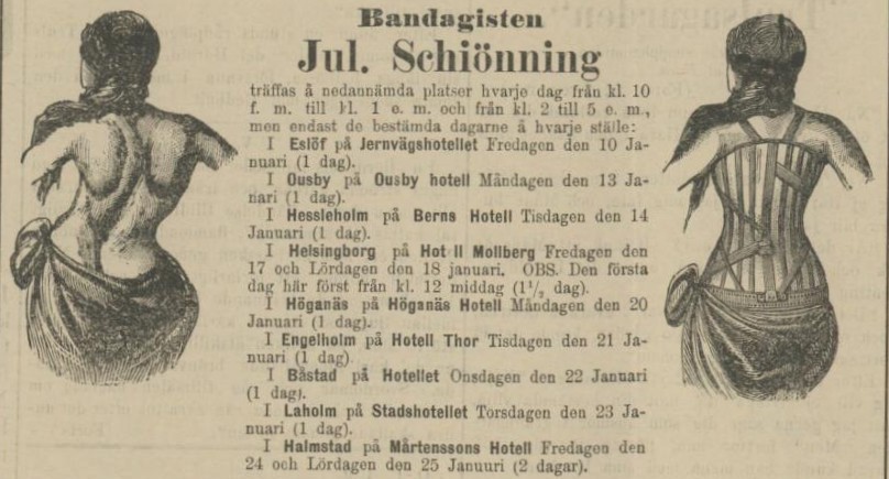 HELSINGBORGSTIDNINGEN SKÅNES ALLEHANDA – 24 december 1889