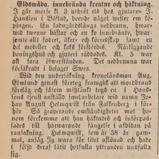 ENGELHOLMS TIDNING – 11 januari 1890