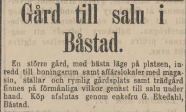 SYDSVENSKA DAGBLADET – 18 februari 1890