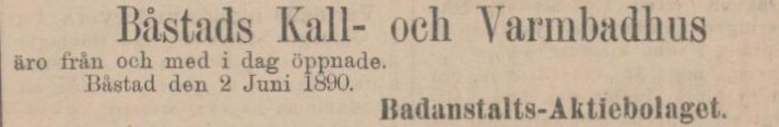 LAHOLMS NYA TIDNING – 5 juni 1890