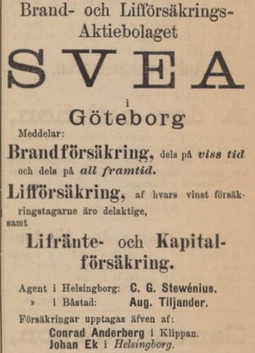 HELSINGBORGS DAGBLAD – 14 juni 1890