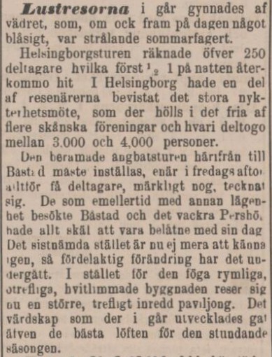HALLANDSPOSTEN – 16 juni 1890