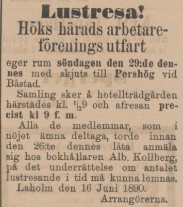 LAHOLMS NYA TIDNING – 17 juni 1890