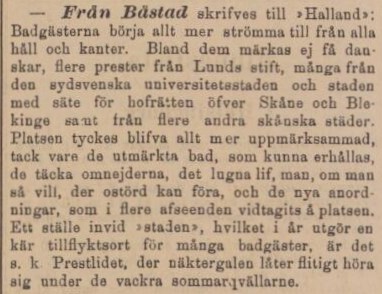 HELSINGBORGS DAGBLAD – 27 juni 1890