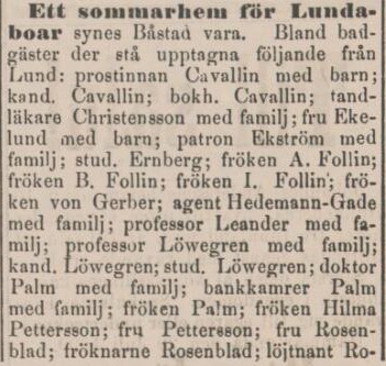 FOLKETS TIDNING – 5 augusti 1890