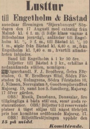 SKÅNSKA DAGBLADET – 9 augusti 1890