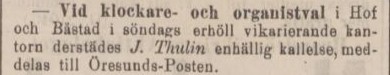 ÖRESUNDSPOSTEN – 12 augusti 1890