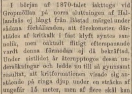 POST- OCH INRIKES TIDNINGAR – 14 augusti 1890 (forts.)