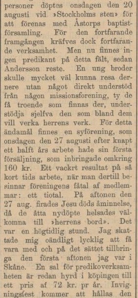 VECKOPOSTEN – 4 september 1890 (forts.)