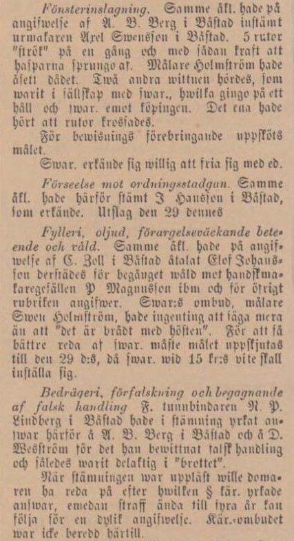 NORRA SKÅNE – 6 september 1890 (forts.)
