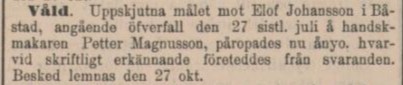 HELSINGBORGSTIDNINGEN SKÅNES ALLEHANDA – 2 oktober 1890