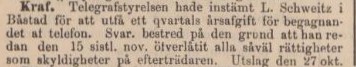 ÖRESUNDSPOSTEN – 3 oktober 1890
