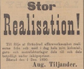 HELSINGBORGS DAGBLAD – 3 december 1890