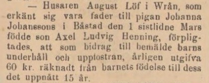 NORRA SKÅNE – 23 december 1890