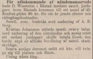 ÖRESUNDSPOSTEN – 25 mars 1891