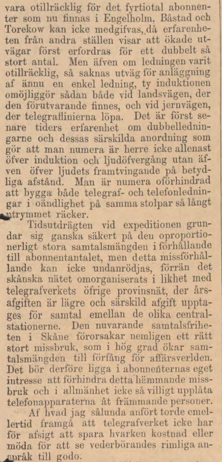 NORRA SKÅNE – 26 mars 1891 (forts.)