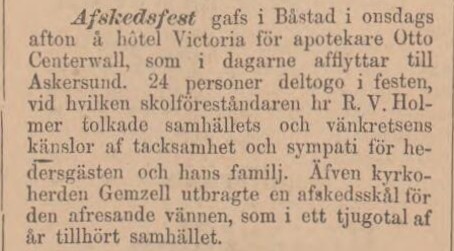 NORRA SKÅNE – 28 mars 1891