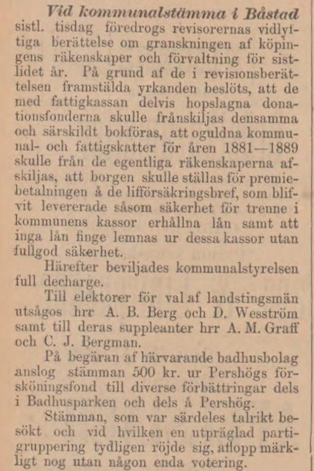 NORRA SKÅNE – 4 april 1891