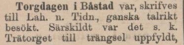 LAHOLMS NYA TIDNING – 28 april 1891