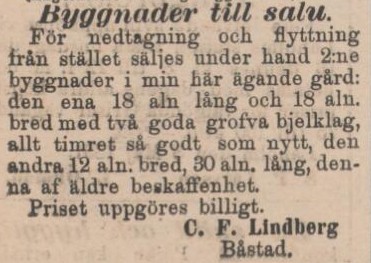 LAHOLMS NYA TIDNING – 9 maj 1891