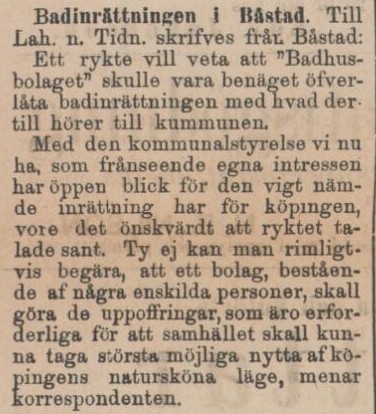 LAHOLMS NYA TIDNING – 28 maj 1891