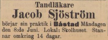 HELSINGBORGSTIDNINGEN SKÅNES ALLEHANDA – 6 juni 1891