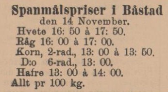 LAHOLMS NYA TIDNING – 14 november 1891