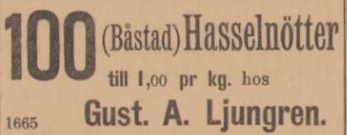 HELSINGBORGSPOSTEN SKÅNE-HALLAND – 9 december 1891