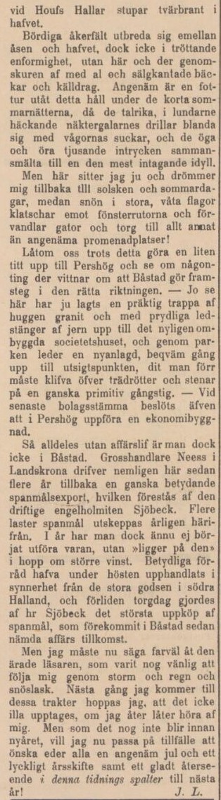 HELSINGBORGSPOSTEN SKÅNE-HALLAND – 17 december 1891 (forts.)