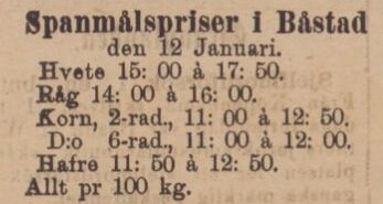 LAHOLMS NYA TIDNING – 12 januari 1892