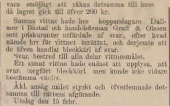 ÖRESUNDSPOSTEN – 22 januari 1892 (forts.)