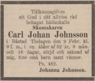 ÖRESUNDSPOSTEN – 11 februari 1892