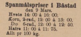 LAHOLMS NYA TIDNING – 10 mars 1892
