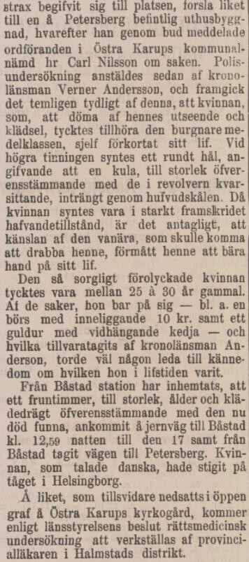 HALLANDSPOSTEN – 21 mars 1892 (forts.)