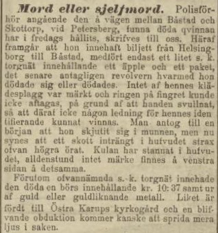 GÖTEBORGS AFTONBLAD – 21 mars 1892