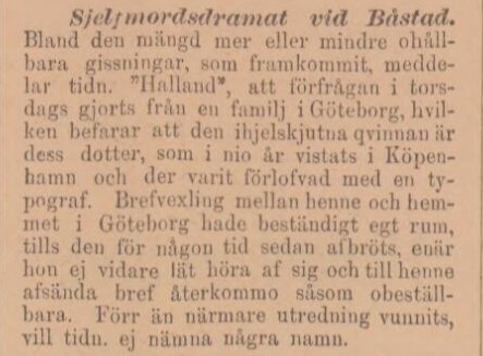 NORRA SKÅNE – 7 april 1892