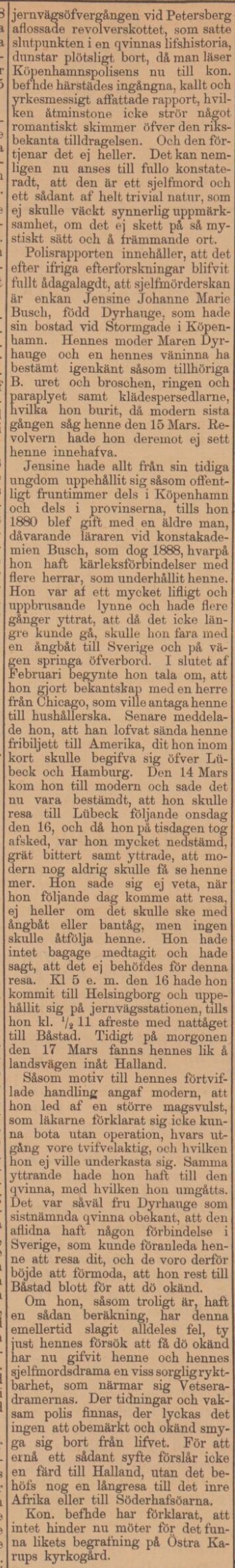 HALLAND – 19 april 1892 (forts.)