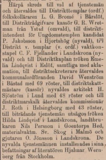 ESLÖFS TIDNING – 7 juni 1892 (forts.)