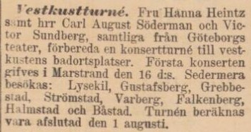 STOCKHOLMSTIDNINGEN – 11 juli 1892