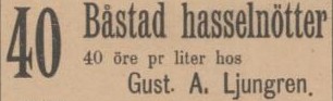 HELSINGBORGSPOSTEN SKÅNE-HALLAND – 15 oktober 1892